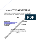 Renewable Hydrogen