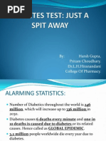 Diabetes Test RX