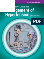 Management of Hypertension: Clinical Practice Guidelines