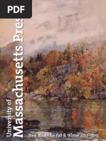 UMass Press Fall & Winter 2012-2013 Catalog