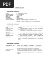 Curriculum Vitae Red