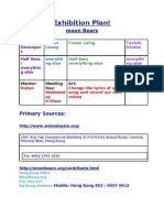 Exhibition Plan!: Moon Bears