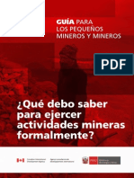 Guia de Formalizacion - Minem