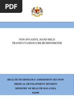 Non-Invasive Handheld Trans Cutaneous Bilirubinometer-Final