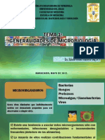 Tema 1 Generalidades de Microbiología