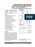 24AA00/24LC00/24C00: 128-Bit I C Bus Serial EEPROM