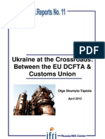 Ukraine at The Crossroads: Between The EU DCFTA & Customs Union