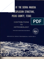 Geology of Sierra Madera Impact Crater Texas