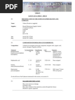 VirKon MSDS Sheet