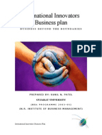 International Innovators Business Plan