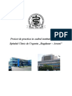 Proiect de Practica in Cadrul Institutiei Publice Spitalul Clinic de Urgenta Bagdasar Arseni