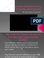 The Cracking and Reforming of Crude Oil Fractions Presentation