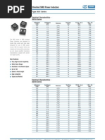 Shielded SMD Power Inductors: Type 3631 Series