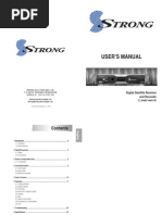 SRT 4669XII - CONAX - MPEG 4 - DVR - Manual - English For Middle East & Africa