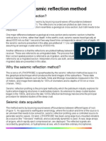 About The Seismic Reflection Profiling Technique