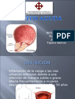 Cistitis Aguda Presentacion