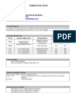 Akash Sharma CV