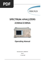 2394A 2395A Operating Manual