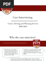 Univ of Chicago - Case Interviewing Tips (2010-2011)