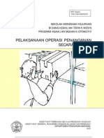 Pelaksanaan Operasi Penanganan Secara Manual