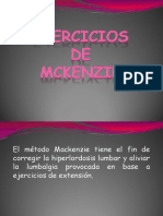 Ejercicios de Mckenzie