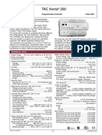 TAC Xenta 280: Programmable Controller 2 Mar 2005