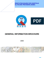 General Information Brochure: National Accreditation Board For Hospitals & Healthcare Providers (Nabh)