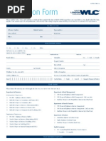 WLC App Form 2012 Intl