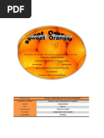 Ficha Técnica de La Mermelada de La Naranja