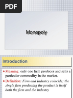 Monopoly Market