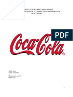 Proiect Marketing Coca Cola