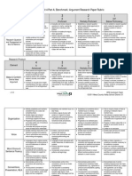 Grade 6 ELA Unit4 Benchmark Assessment Rubric