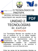 Unidad 2 - Tecnologías Blandas