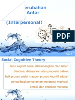 Model Perubahan Perilaku Antar Individu Interpersonal)