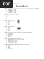 Unit Plan Pre-Test