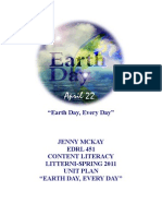 Earth Day Unit Plan