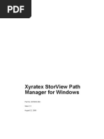 Xyratex StorView Path Manager For Windows