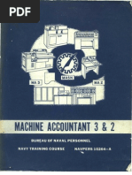 USN Machine Accountant Training 1966