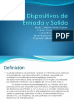 Dispositivos de Entrada y Salida