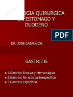 Patologia Quirurgica Gastroduodenal