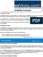 Probability Formula