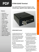 GT864 Quad Terminal Datasheet R1-1