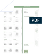 Automatic Customized Calender