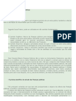 Noção e Objecto de Finanças Públicas