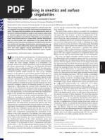 Symmetry Breaking in Smectics and Surface Models of Their Singularities