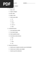 Prueba de Gases Octavo Basico