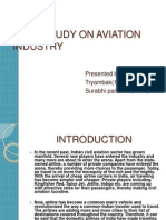 Case-Study On Aviation Industry