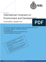 Draft International Covenant On Environment and Development