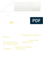 Securities and Exchange Commission: Komisyon Sa Mga Panagot at Palitan Commonly Known As