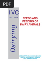 Feeds Feeding of Dairy Animals